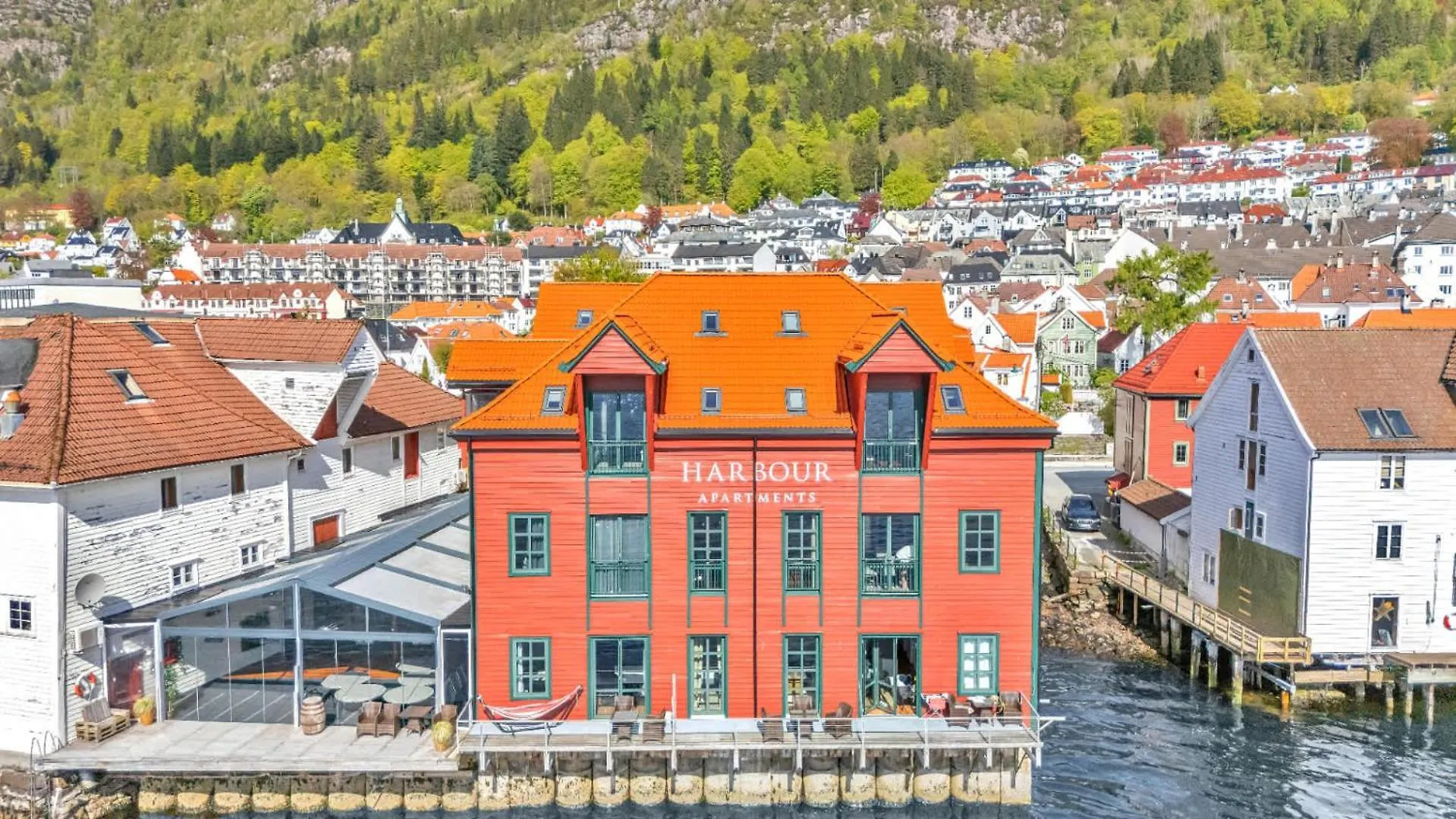 Апартаменты Heimby - Roomy Studio W Free Parking And Seaview Берген