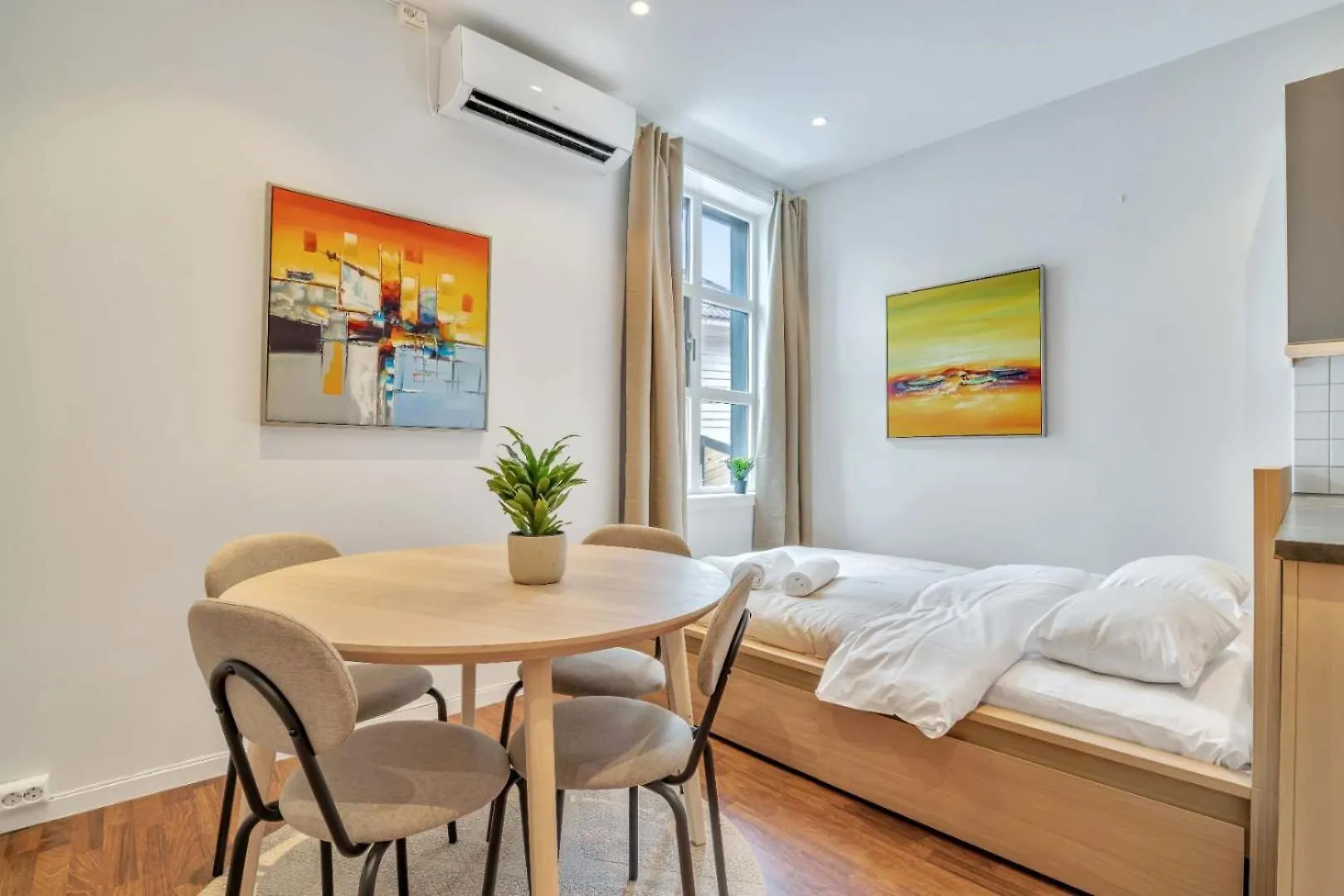 Heimby - Roomy Studio W Free Parking And Seaview Берген 0*,